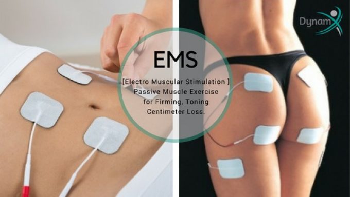 EMS Electro Muscular Stimulation Therapy